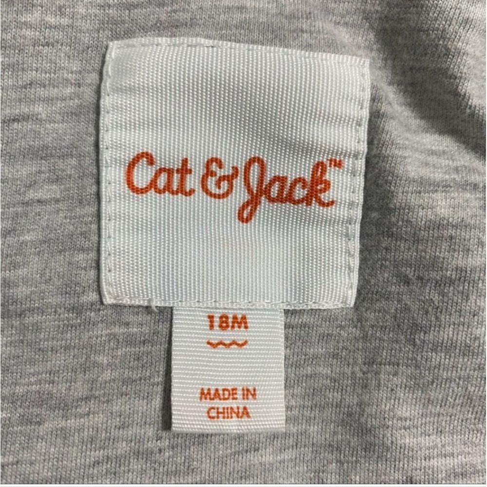 Cat & Jack Blue White Striped Snap Front Jacket Size 18 mos - Picture 3 of 5